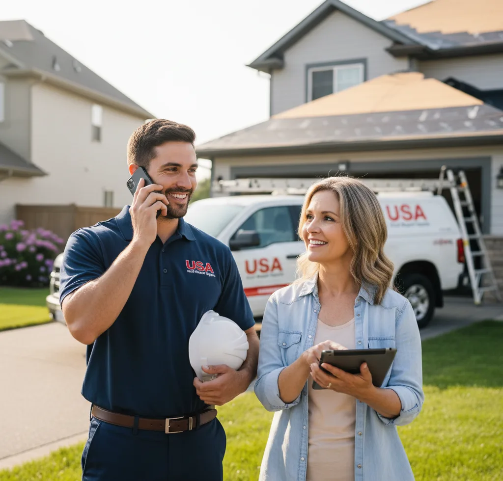 USA Roof Repair Experts customer support in Deansboro